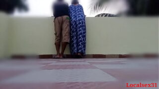 Desi Indian Blue Nighty Maid Sex In hall With New Boss Video