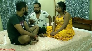 hindi Indian bhabhi orgasm while watching porn Video