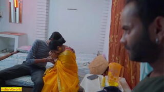Indian Sexy wife fucking Infront of Helpless Hubby Video